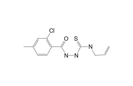 Benzoic acid, 2-chloro-4-methyl-, N'-[(2-propenylamino)carbonothioyl]hydrazide