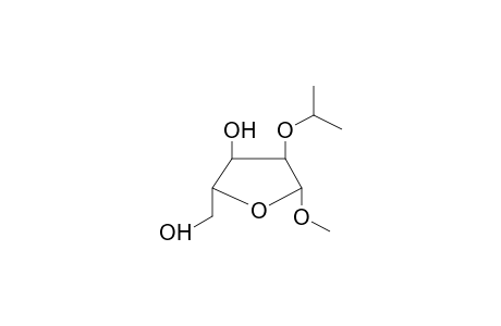 METHYL 2-O-ISOPROPYL-BETA-D-RIBOFURANOSIDE