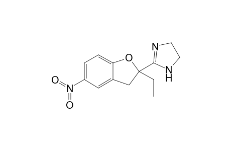 2-(2-Ethyl-5-nitro-3H-1-benzofuran-2-yl)-4,5-dihydro-1H-imidazole