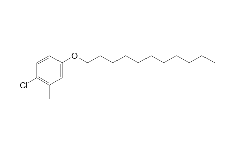 4-Chloro-3-methylphenyl undecyl ether