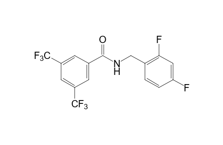 3,5-bis(trifluoromethyl)-N-(2,4-difluorobenzyl)benzamide