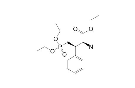 ETHYL-(2R,3R)-2-AMINO-3-PHENYL-4-(DIETHOXYPHOSPHORYL)-BUTANOATE