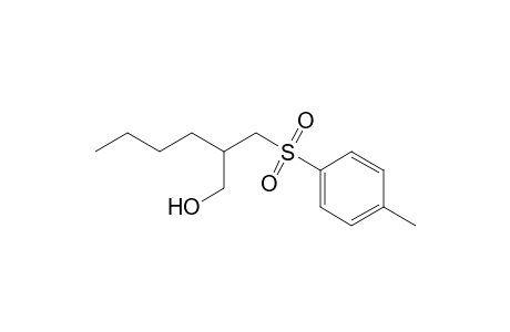 2-(p-tolylsulfonylmethyl)hexan-1-ol