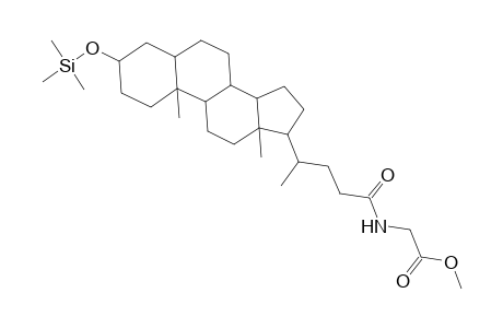 Methyl ((24-oxo-3-[(trimethylsilyl)oxy]cholan-24-yl)amino)acetate