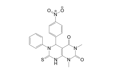 1,3-Dimethyl-5-(4-nitrophenyl)-6-phenyl-7-thioxo-5,6,7,8-tetrahydropyrimido[4,5-d]pyrimidine-2,4(1H,3H)-dione