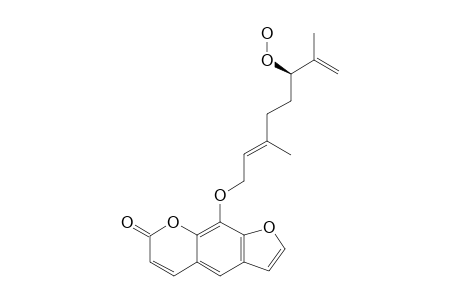 (E)-8-(6-HYDROPEROXY-3,7-DIMETHYLOCTA-2,7-DIENYLOXY)-PSORALEN