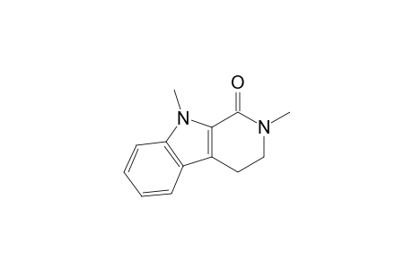 2,9-Dimethyl-3,4-dihydro-$b-carbolin-1-one
