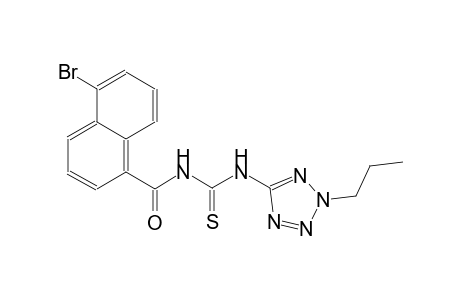 N-(5-bromo-1-naphthoyl)-N'-(2-propyl-2H-tetraazol-5-yl)thiourea