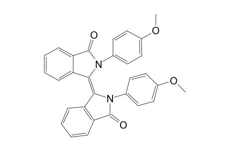 N(1),N(2)-bis[p-Methoxyphenyl]isoindigo