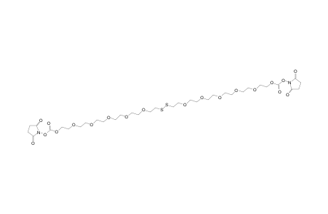 Bis(17-(N-succinimidyloxycarbonyloxy)-3,6,9,12,15-pentaoxaheptadecyl)disulfide