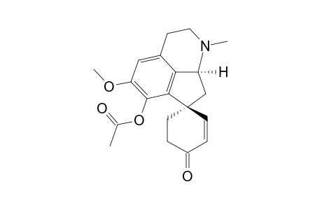 O-Acetyl-N-methyl-isocrotsparinine