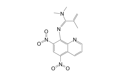 2-Propenimidamide, N'-(5,7-dinitro-8-quinolinyl)-N,N,2-trimethyl-