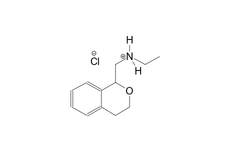 1H-2-benzopyran-1-methanaminium, N-ethyl-3,4-dihydro-, chloride