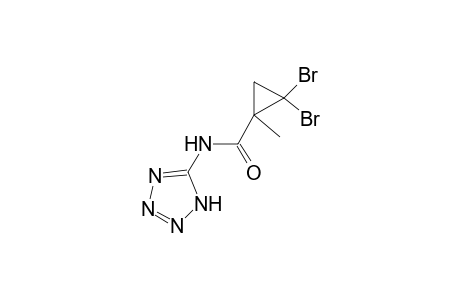 2,2-dibromo-1-methyl-N-(1H-tetraazol-5-yl)cyclopropanecarboxamide