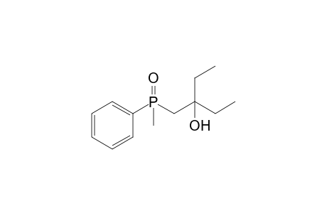 (2-Ethyl-2-hydroxybutyl)methylphenylphosphine oxide
