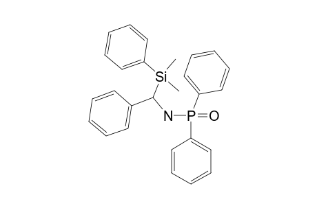 P,P-DIPHENYL-N-(1-DIMETHYLPHENYLSILYLPHENYLMETHYLENE)-PHOSPHINIC-AMIDE