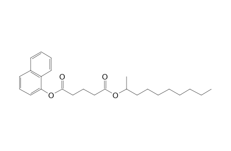 Glutaric acid, dec-2-yl 1-naphthyl ester