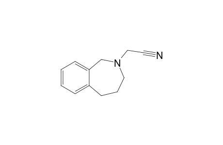 2-(1,3,4,5-tetrahydro-2-benzazepin-2-yl)acetonitrile