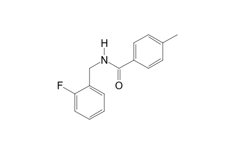 N-(2-Fluorobenzyl)-4-methylbenzamide