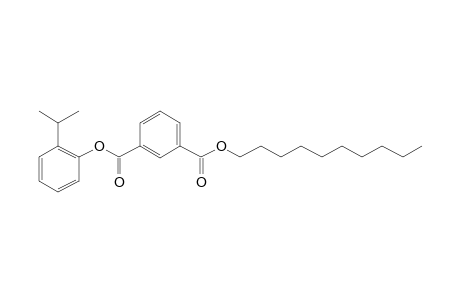 Isophthalic acid, decyl 2-isopropylphenyl ester