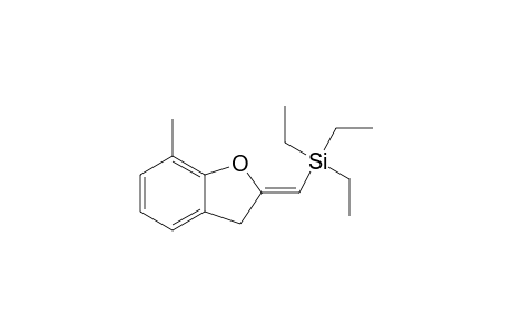 2-((Z)-Triethylsilylmethylidene)-7-methyl-2,3-dihydrobenzofuran