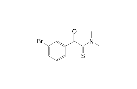 2-(3-Bromophenyl)-N,N-dimethyl-2-oxoethanethioamide