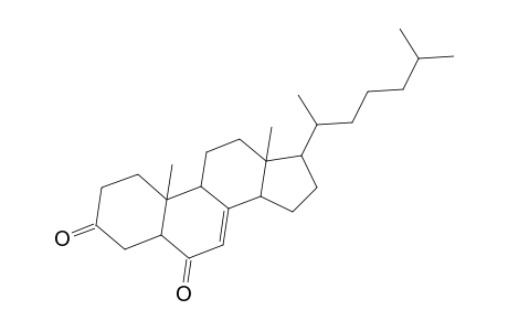 Cholest-7-ene-3,6-dione, (5.alpha.)-