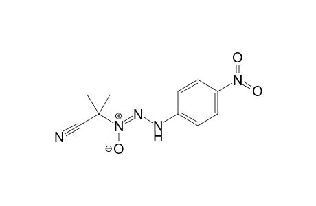 3-(4'-Nitrophenyl)-1-(2'-cyanoprop-2'-yl)triazene - 1-oxide