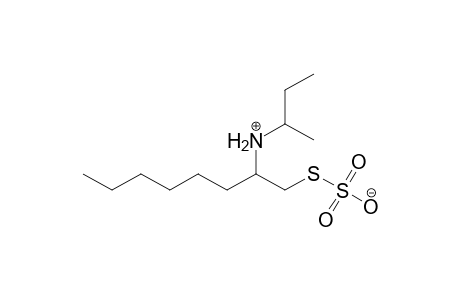2-(butan-2-ylamino)-1-(sulfothio)octane