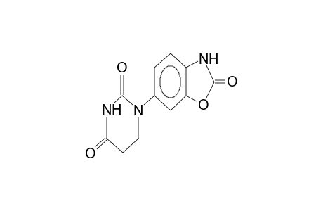 6-(2,4-dioxohexahydropyrimidin-1-yl)-2,3-dihydrobenzoxazol-2-one