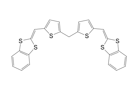 Bis[5-(1,4-benzodithiafulven-6-yl)-2-thienyl]methane