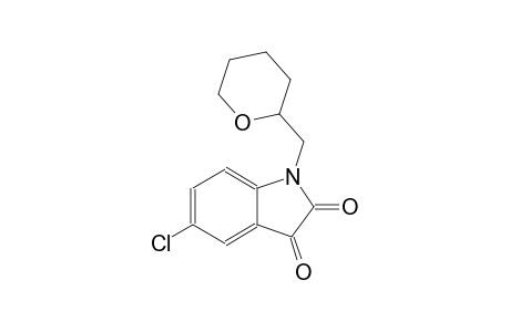 5-chloro-1-(tetrahydro-2H-pyran-2-ylmethyl)-1H-indole-2,3-dione