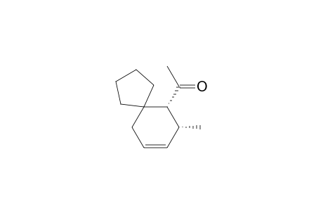 cis-1-(rel-(6R,7R)-7-methylspiro[4.5]dec-8-en-6-yl)ethanone