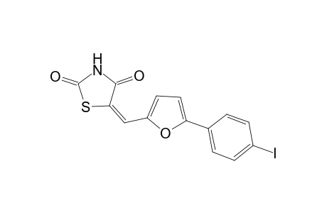 (5E)-5-([5-(4-Iodophenyl)-2-furyl]methylene)-1,3-thiazolidine-2,4-dione