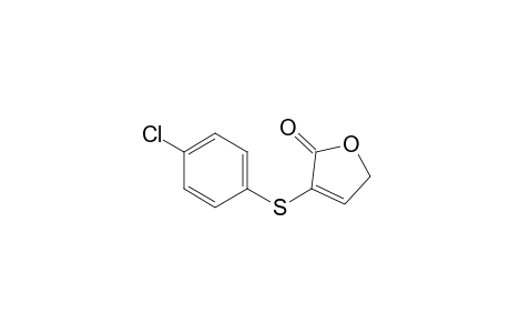 2-(p-Chlorophenylthio)-2-buten-4-olide