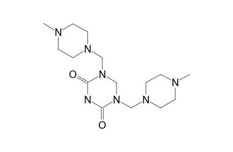 1,5-BIS-(N-METHYLPIPERAZINOMETHYL)-2,4-DIOXOHEXAHYDRO-1,3,5-TRIAZINE