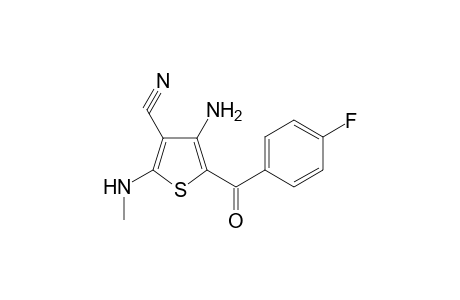 4-Amino-5-(4-fluorobenzoyl)-2-(methylamino)-3-thiophenecarbonitrile