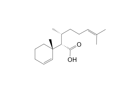 (2R/S,3R)-3,7-Dimethyl-2-((1S)-1-methyl-2-cyclohexenyl)-6-octenoic Acid