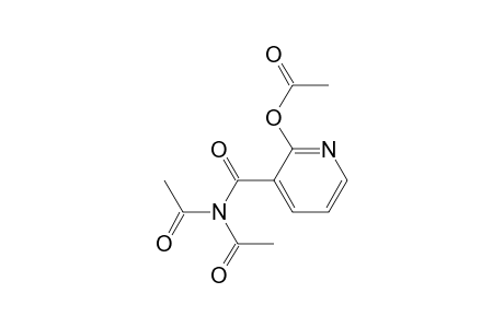 3-Pyridinecarboxamide, N,N-diacetyl-2-(acetyloxy)-