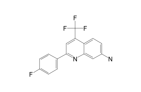 4-TRIFLUOROMETHYL-2-(4-FLUOROPHENYL)-7-AMINO-QUINOLINE