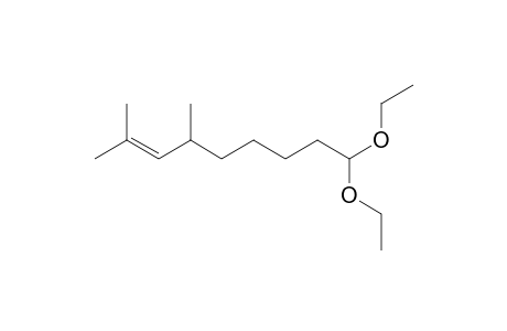 6,8-Dimethylnon-7-enal Diethyl Acetal