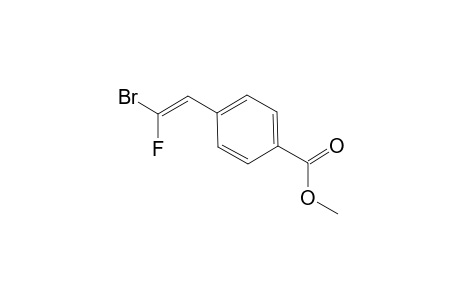 1-BROMO-1-FLUORO-2-(4-METHOXYCARBONYLPHENYL)-ETHENE;TRANS-ISOMER