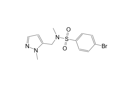 benzenesulfonamide, 4-bromo-N-methyl-N-[(1-methyl-1H-pyrazol-5-yl)methyl]-