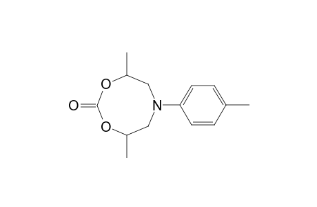 (EQU,EQU)-4,8-DIMETHYL-6-(PARA-METHYL-PHENYL)-5,6,7,8-TETRAHYDRO-4H-1,3,6-DIOXAZOCIN-2-ONE