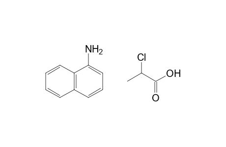 1-naphthylamine, 2-chloropropionate