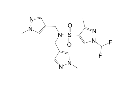 1H-pyrazole-4-sulfonamide, 1-(difluoromethyl)-3-methyl-N,N-bis[(1-methyl-1H-pyrazol-4-yl)methyl]-