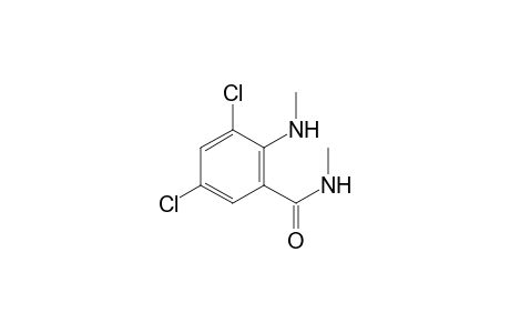 3,5-dichloro-N-methyl-2-(methylamino)benzamide