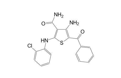4-amino-5-benzoyl-2-(2-chloroanilino)-3-thiophenecarboxamide