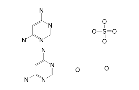 4,6-Diaminopyrimidine hemisulfate salt monohydrate