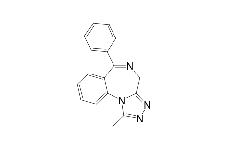 1-Methyl-6-phenyl-4H-S-triazolo(4,3-A)(1,4)benzodiazepine